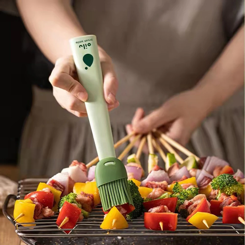 Food grade silicone brush oil brush kitchen oil brush household high