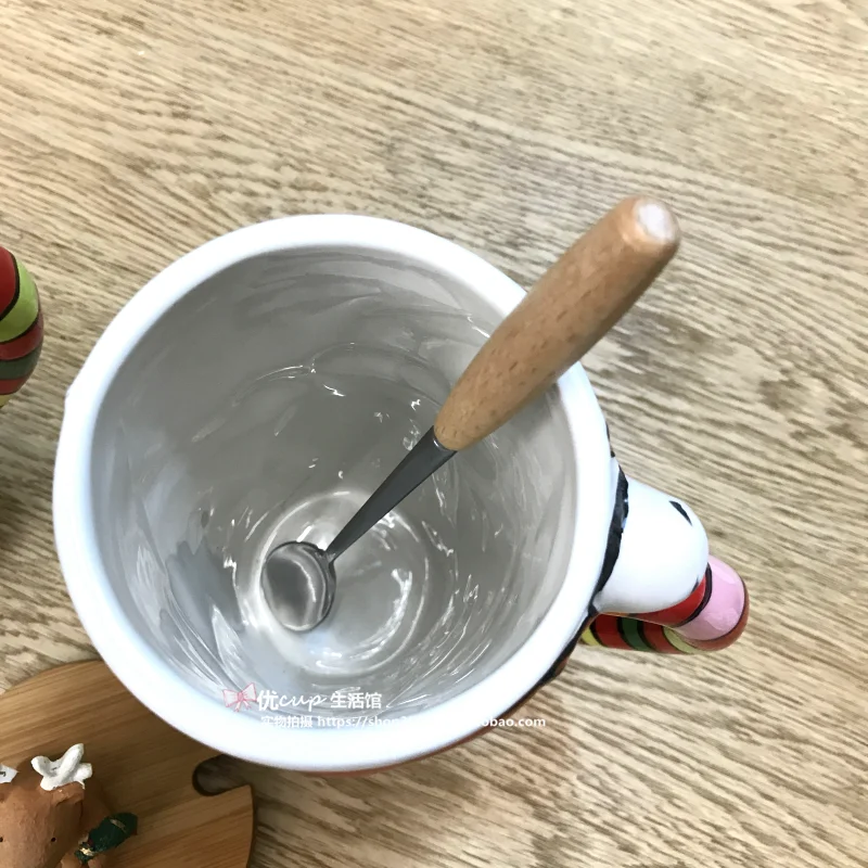 Творческий керамический кофе чашки Рождество милые кружки для кофе большой емкости прекрасный мультфильм Рождественский подарок молока чашки подарки на день рождения