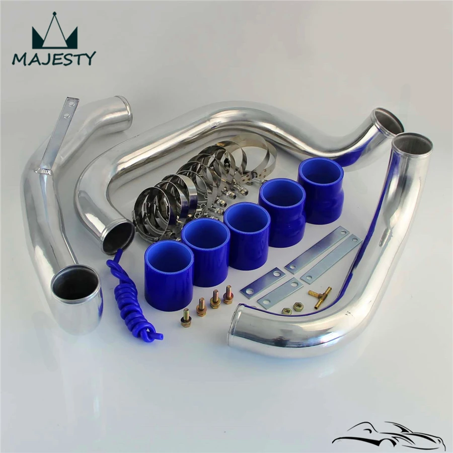 Синий силиконовый шланг интеркулер трубопровод набор для N ** ISSAN S KYLINE R32 R33 R34