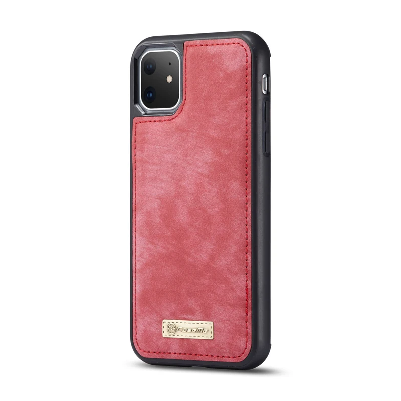 Для iPhone 11 многофункциональный кожаный чехол iPhone11 Pro Сплит флип на молнии Сумка Чехол кошелек телефон задняя крышка для iPhone 11 Pro Max