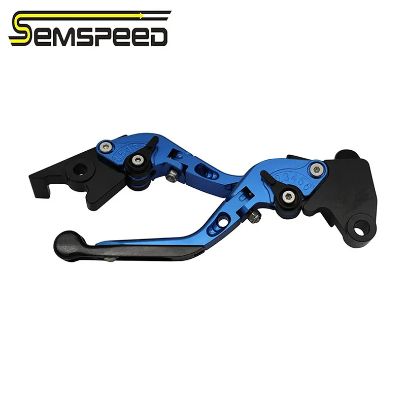 

Рычаги тормоза и сцепления для мотоциклов Yamaha YZF R1 2004-2006 2007 2008 YZF R6 2005-2016 Semspeed, складные, выдвижные, с ЧПУ