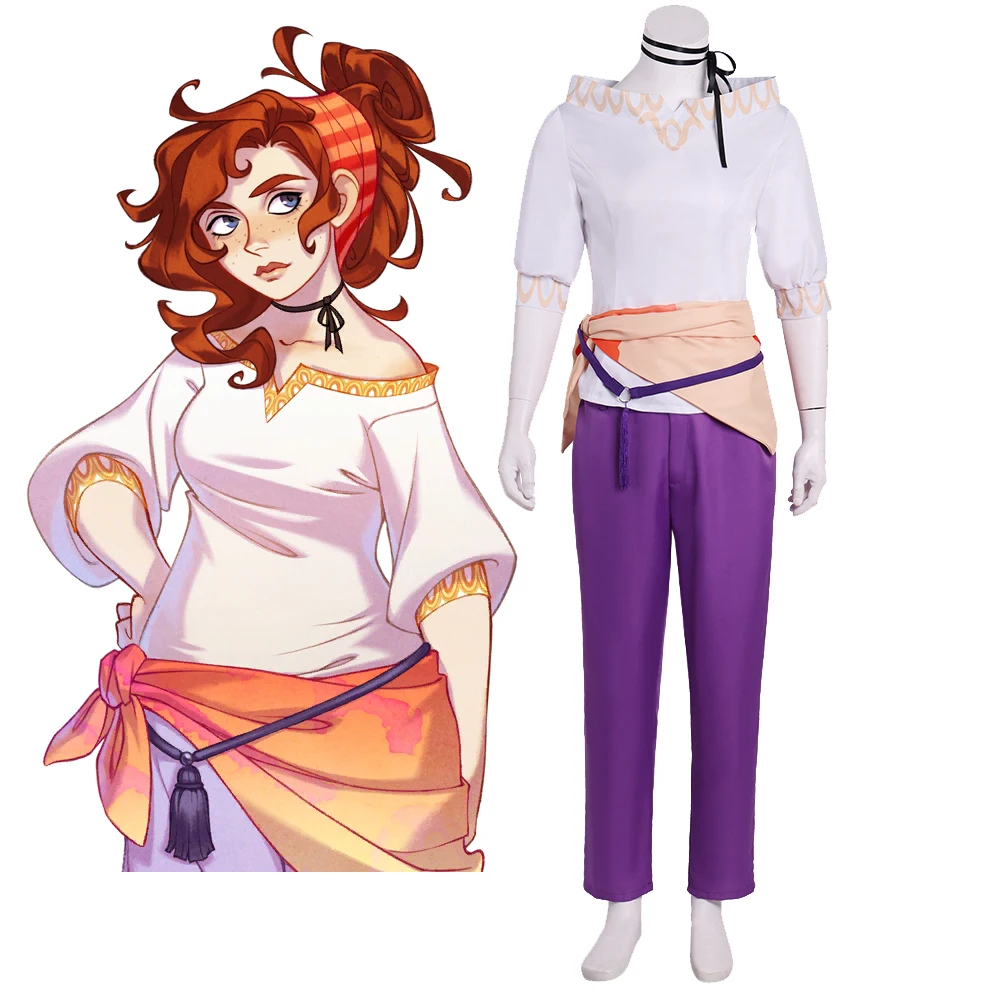 

The Arcana Portia Cosplay Costume custom made women's game costume halloween