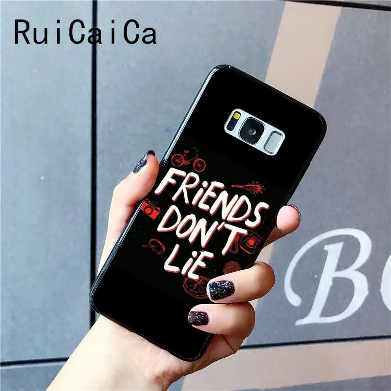 Ruicaica должен оставаться, если странные вещи Coque Shell чехол для телефона samsung Galaxy S9 plus S7 edge S6 edge plus S10 S8 plus