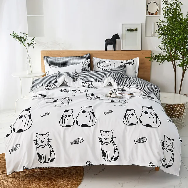 Black White Leopard Cow Printed Bed Cover Set Kid Duvet Cover Adult Child Bed Sheets And Pillowcases Comforter Bedding Set 61057 Bedding Sets Aliexpress Black White Leopard Cow Printed Bed Cover Set Kid Duvet Cover Adult Child Bed Sheets And Pillowcases Comforter Bedding Set 61057 Bedding Sets Aliexpress