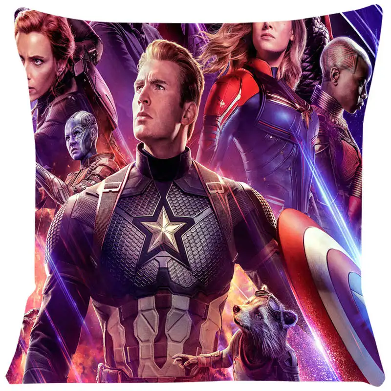 Мстители 4 Ultimate batch Stills наволочки для диванной подушки домашние декоративные пледы наволочки SJ-073