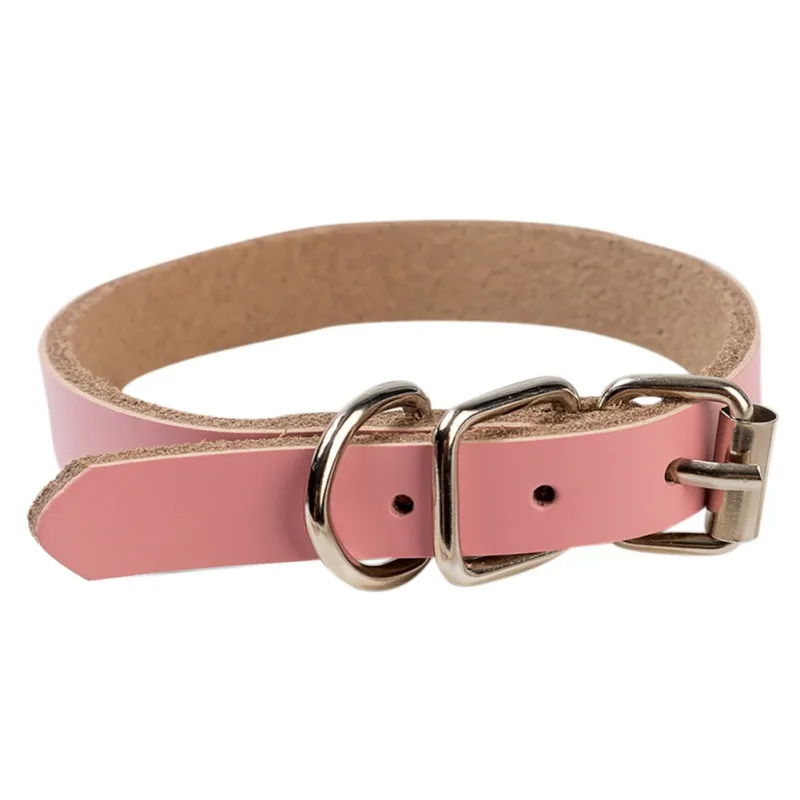 

Multicolor Leather Dog Collar Classic Walking Training Adjustable Pet Collar for Puppy Small Large Dogs Product Harness