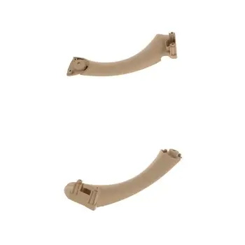 

Left Right Inner Door Panel Handle Pull Trim For 04-12 BMW E90 E91 335 Beige