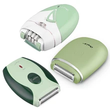 

CkeyiN Professional Women Epilator Electric Hair Remove Painless Female Face Shaver Bikini Facial Hair Trimmer Home Use Machine