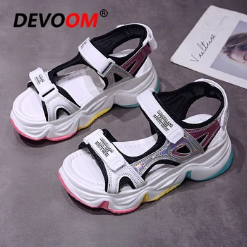

Outdoor Sport Sandals Women 2020 Hiking Ladies Platform Sandals Summer Beach Chunky Sneakers Women Shoes Comfort Sandale Femme