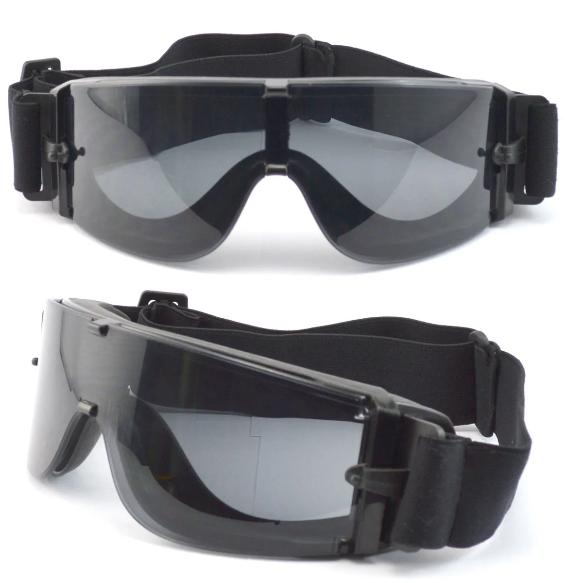 

Bloomberg High-End Ordnance Eye-protection Goggles Anti-fog PPE Bulletproof Anti-Shock Safe Protection Eyes Military