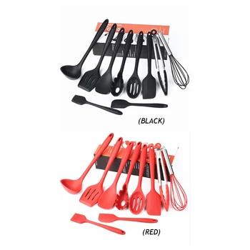 

Non-stick Utensils Set Silicone Spatula Shovel Spoon Cooking Lightweight Kitchenware for Household Kitchen Supply