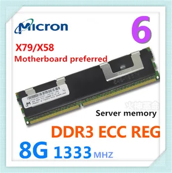 

Micron RAM module DDR3 ECC REG 8G 1333MHZ 1600MHz 16G 1866MHZ server memory module for X79 X58