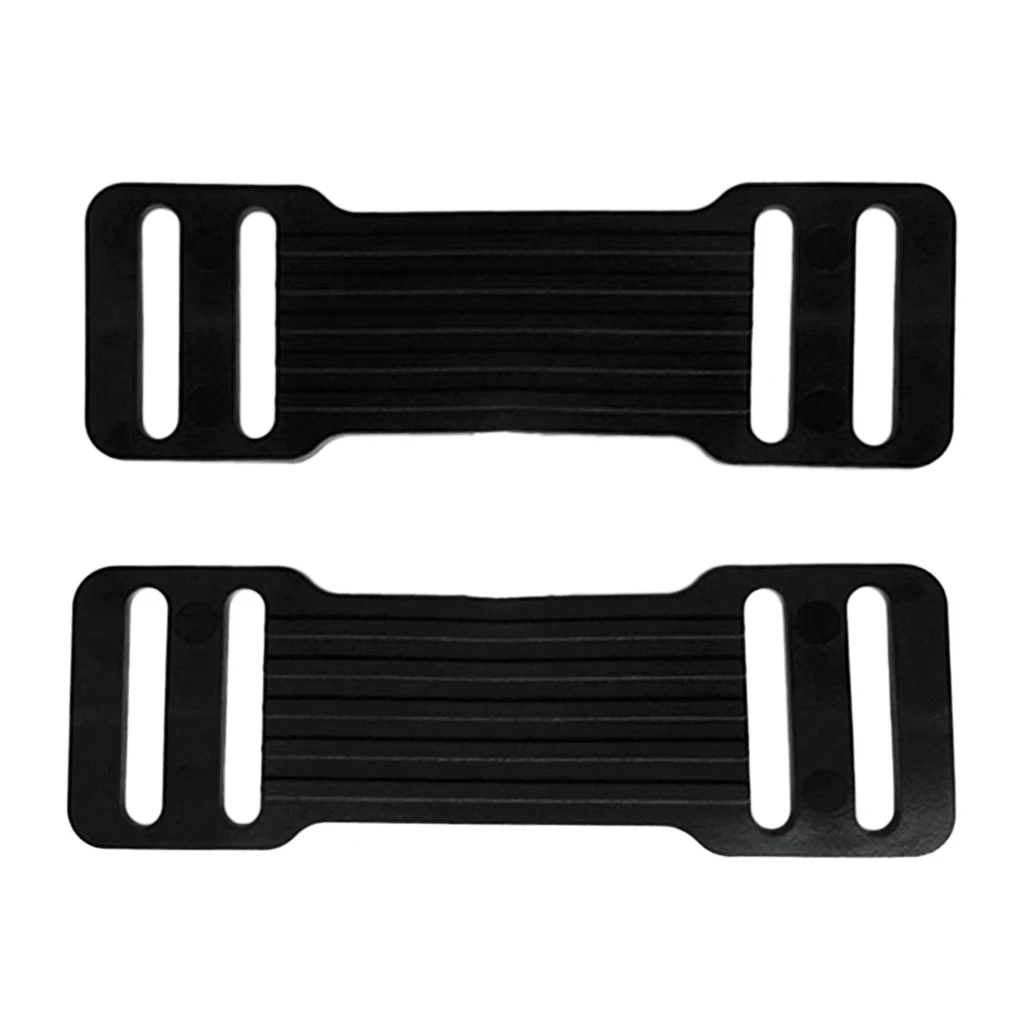 2x Universal Scuba Diving Anti-Slip Tank Cylinder Strap Pad Fits 5cm Webbing