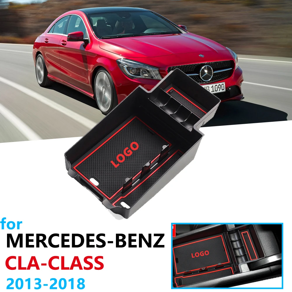 Автомобильный Органайзер аксессуары для Mercedes Benz CLA C117 W117 180 200 220 250 AMG 45 CLA250 подлокотник