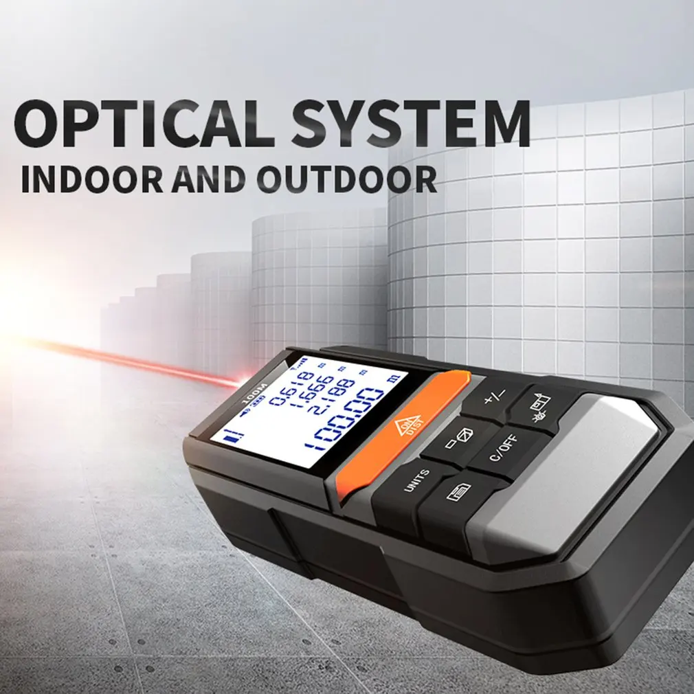 MK201 Laser Range Finder Metal Detector Auto Level Distance Meter Electronic Analysis Measuring Ins