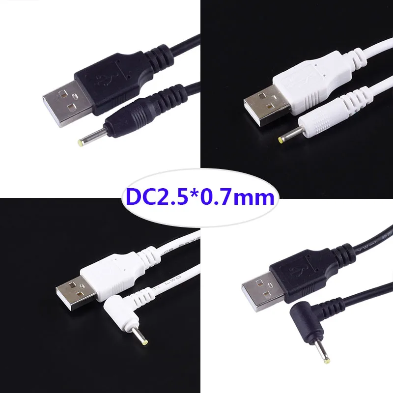Штепсельная Вилка постоянного тока USB преобразует в 2,5*0,7 Мммм/DC 2,5x0,7 Jack с соединительным кабелем шнура
