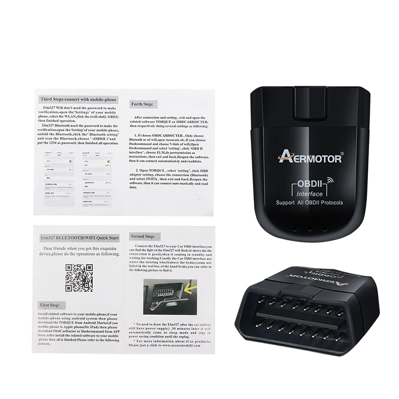 Viecar 4,0 ELM327 V 1,5 Bluetooth-Kompatibel IOS Android AER ELM 327 WIFI BT 25K80 OBD2 Diagnose Scanner Code Reader freies Schiff – Detail 16
