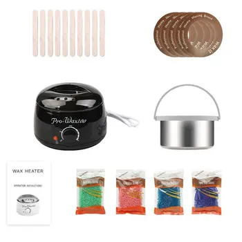 

A Certain Temperature Heating Hair Removal Wax Bean Machine Set Hot Wax Hair Removal Hair Removal Wax Bean Machine Set