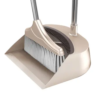 

Broom Set Combination Household Soft Hair Scraping Ground Scraping Bathroom Sweeping Broom Shovel Adjustable Pole