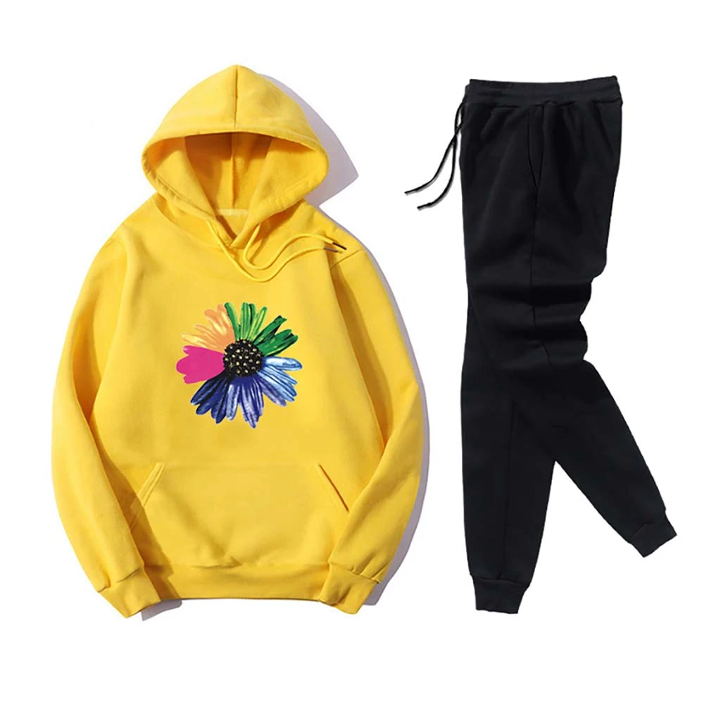 colorful sweat suits