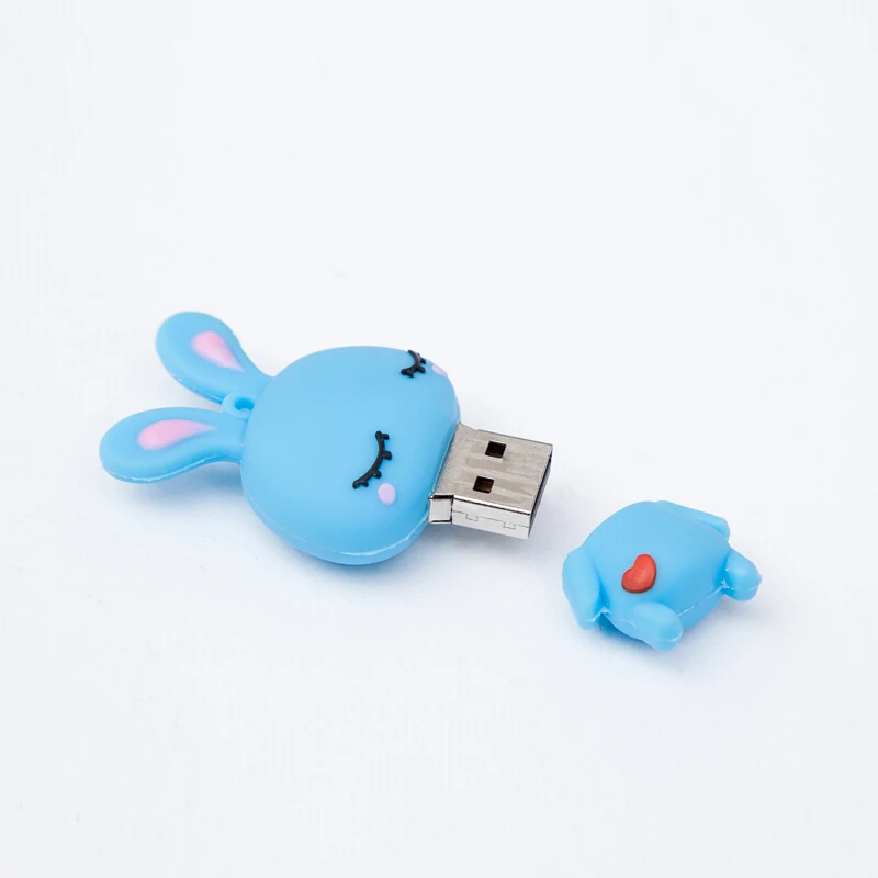 Usb флеш-накопитель LOVE Rabbit мультяшный флеш-накопитель 32GB Usb флэш-диск 4GB 8G 16G 64G 128G флеш-карта памяти Флешка 256GB Usb флешка