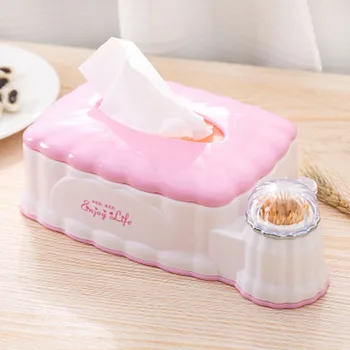 

Creative Multifunctional Lifting Tissue Box Coffee Table Drawer Tray Living Room Desktop With Toothpick Box Tissue Storage Box