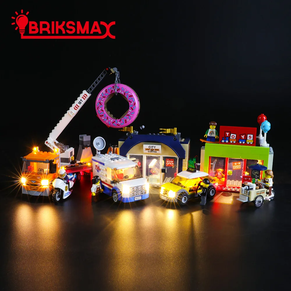 Комплект оссветильник ительных Led ламп BriksMax для открытия пончиков в | Отзывы и видеообзор