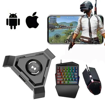 

3in1 Keyboard Mouse Converter Bluetooth Keyboard Converter on PUBG Phone Gamepad Controller for iOS Android Adapter Transmission