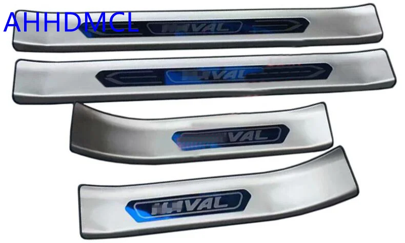 All new H6 external Автомобильная Накладка на порог полосы порога полосы для Great Wall Haval все новые H6 - Название цвета: All new H6 external