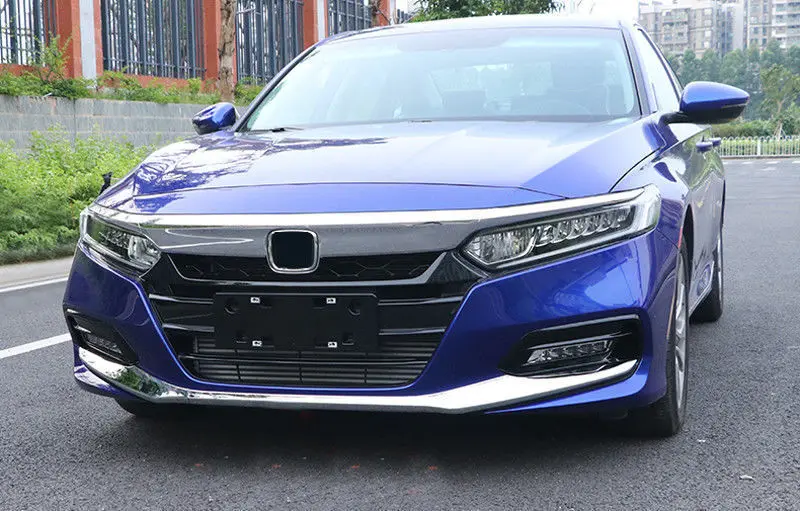 Для Honda Accord- ABS Хром передний бампер накладка покрышка для губ 3 шт