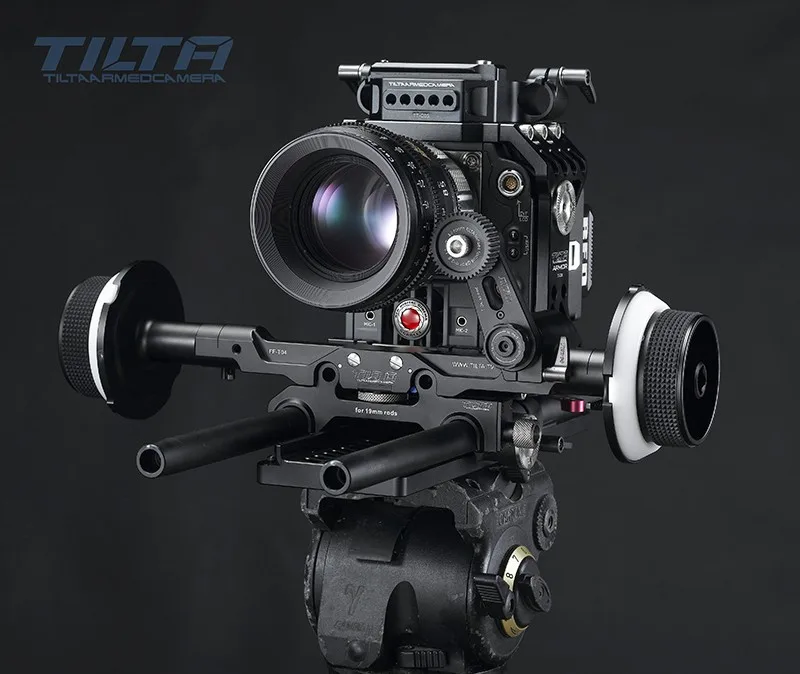 TILTA FF-T04 для непрерывного изменения фокусировки двухсторонний объектив CINE с адаптером 15 мм/19 мм для камеры ARRI RED DSMC2
