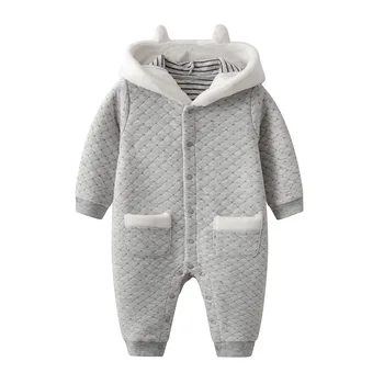 

Baby Rompers Winter Warm Newborn Bebes Jumpsuits Pajamas for Boys Girls Overalls One Pieces Autumn Infant Kids Playsuits Outfits