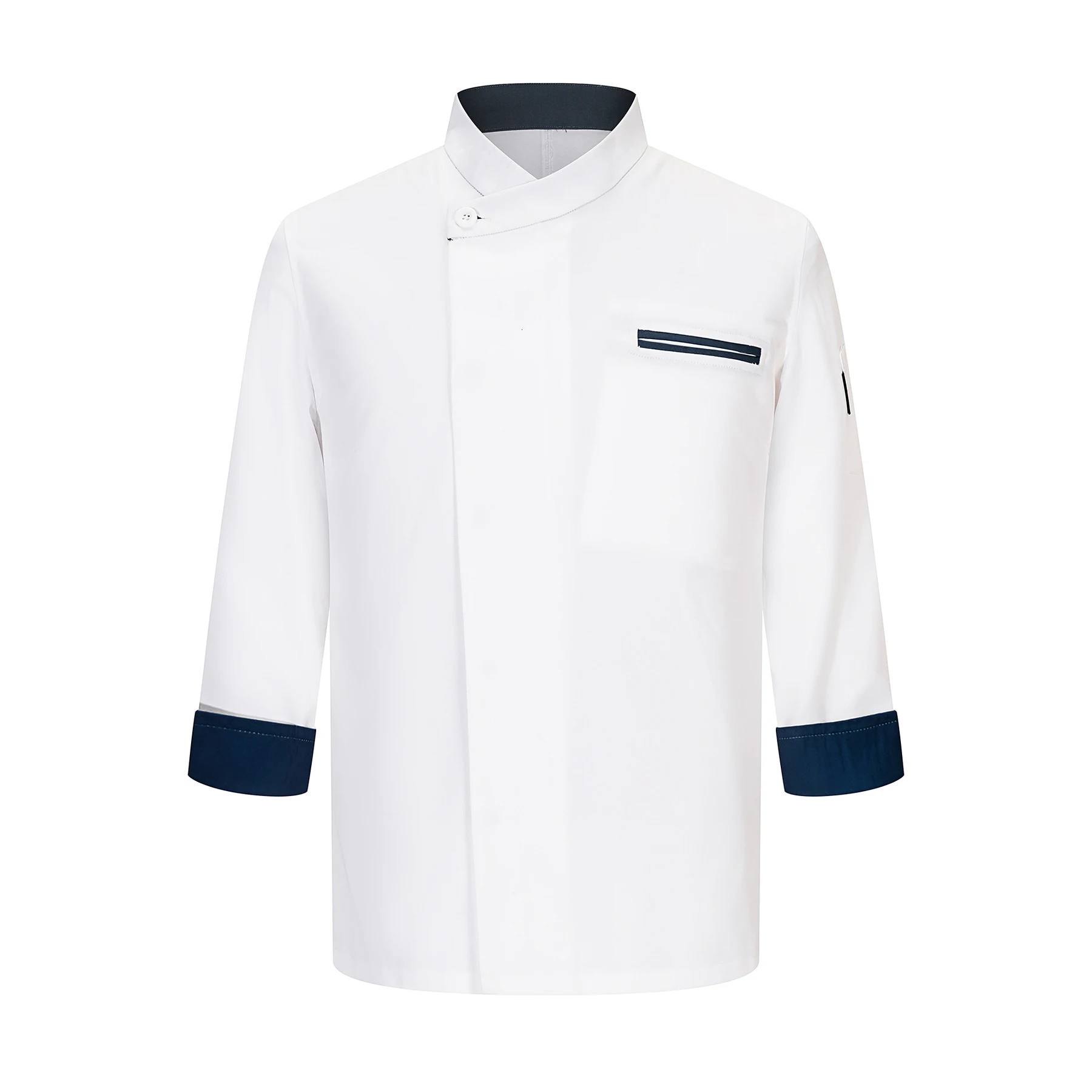 Профессиональный шеф-повар куртка с длинным рукавом Кухня форма офицантки Еда Услуги китель повара общественного питания кухни отеля