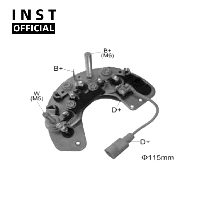 ALTERNATOR GENERATORS RECTIFIER BRIDGE FOR ILR574HD 84 888 UBB 147 31-9221 133430 RL-07H REC836 RL07H RL07HU 84888 UBB147 | Автомобили