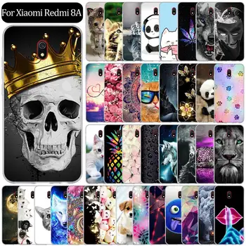 

Silicon Case For Xiaomi Redmi 8a Redmi8A Case Back Cover Coque Funda Shell Soft TPU Cute Cartoon Phone Bag Bumper Protective