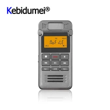 8 Гб HD цифровой Аудио Диктофон Mult-function шумоподавление Диктофон телефонный рекордер с ЖК-дисплеем mp3-плеер