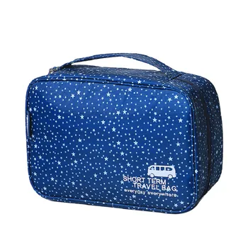 

New arrival Women Storage Bag Organizer Bag Retro Flower Waterproof Makeup Make Up bag for girl Wash Female Zipper Cosmetic Bag