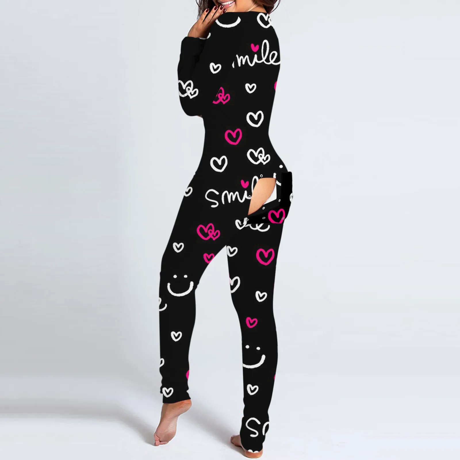 Onesie Print Pajamas 5