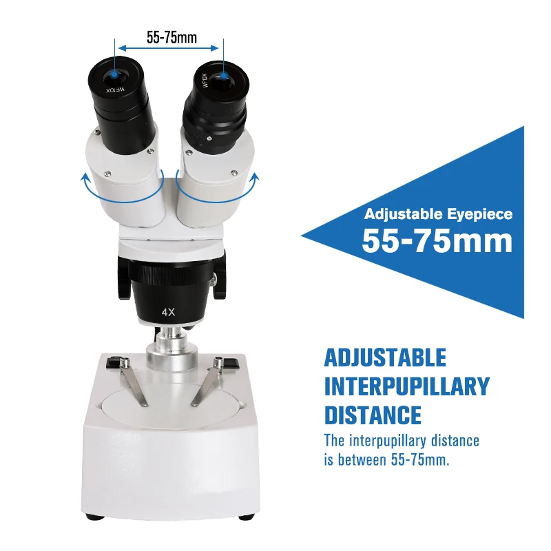 US $159.90 Zoom 20x 40x 80X professional Soldering Binocular HD stereo microscope updown LED light source phone repair PCB industrial