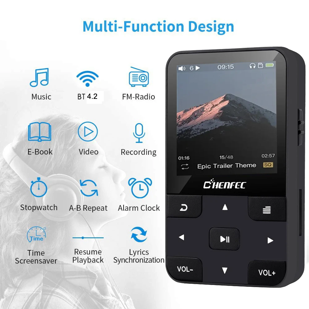 mp4 player touch
