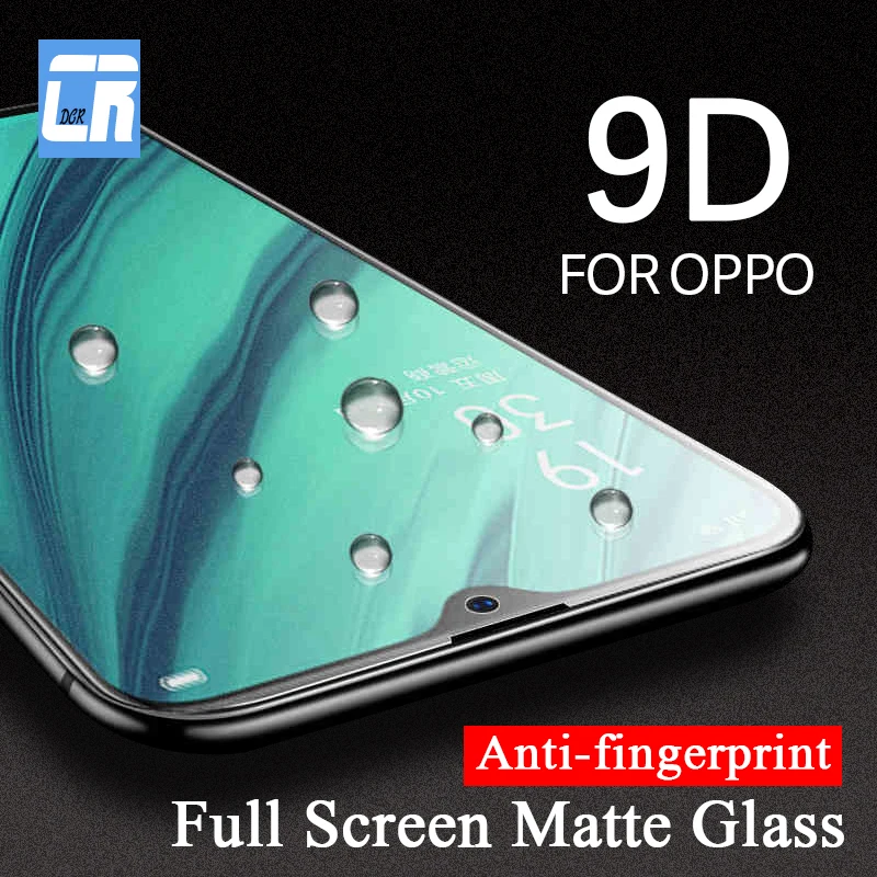 

9D Matte Anti Fingerprint Screen Protector Tempered Glass for OPPO Reno Z 10X Zoom A9X A1K K3 F11 Pro R15x A57 A7 Frosted Film