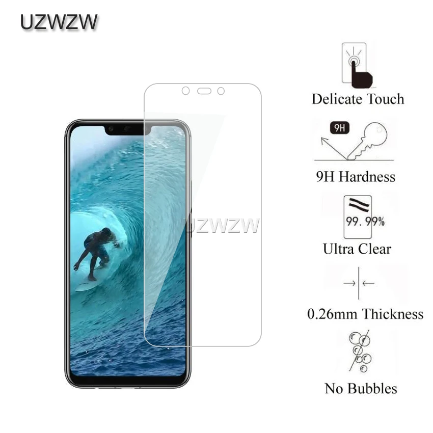 2 шт для huawei mate 20 Lite Premium 2.5D 0,26 мм Закаленное стекло-экран протектор для huawei mate 20 Lite Защитная стеклянная пленка