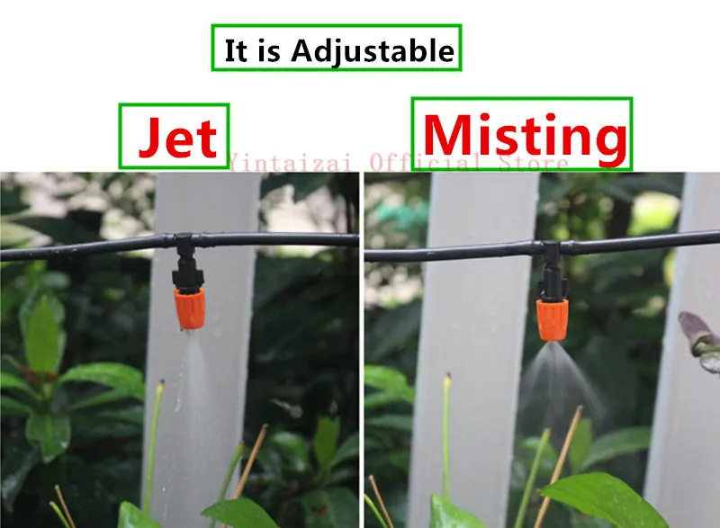 Распылитель для полива сада регулируемый распылитель 5/10/25 м|drip irrigation system|watering