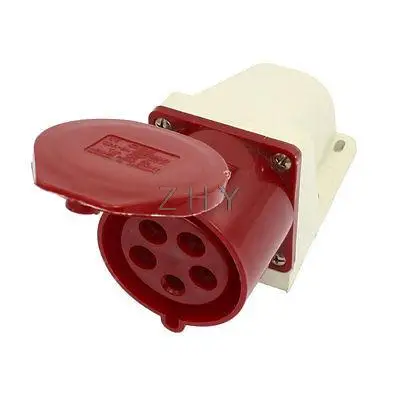

AC 220-380V 32A Water Proof IEC309-2 3P+E+N Cable Jack Industrial Socket
