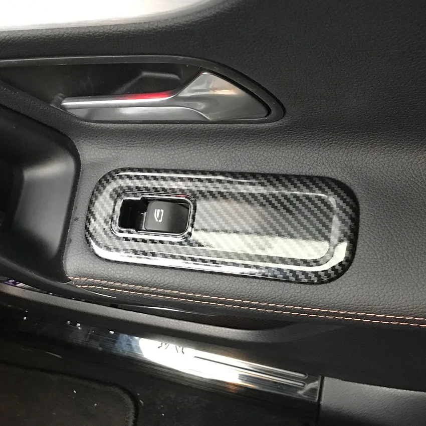 5 шт./компл. Автомобильная ABS Обложка для украшения окна Mercedes Benz A Class W177 A180 A200 A250 2019