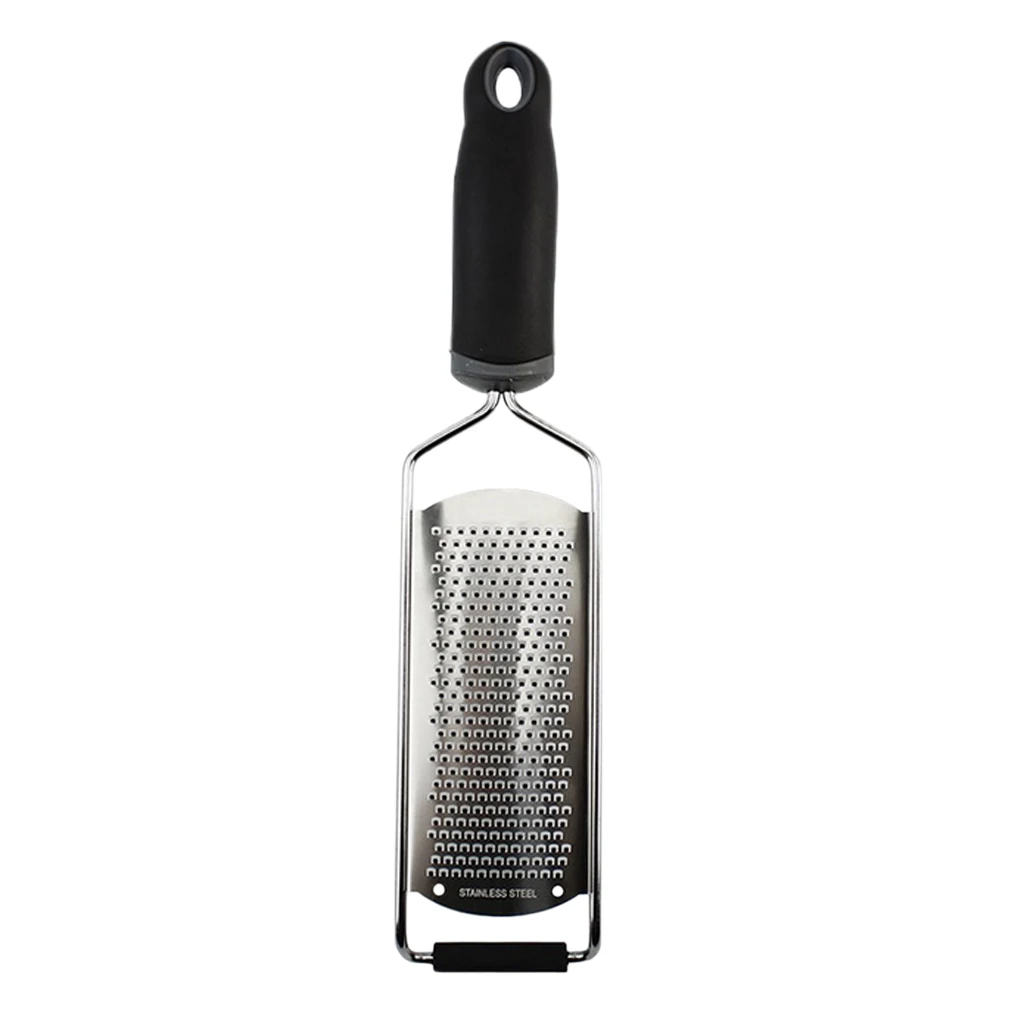 Hand Press Citrus Juicer Lemon Reamer with Cup + Flat Fine Cheese Grater