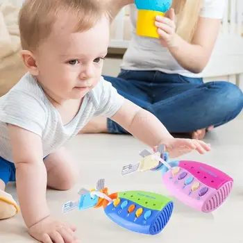 Baby Musical Flash Key Toy Colorful Smart Remote Car Voices Vocal Pretend Play Music Early Educational Toys For Children Gifts 1