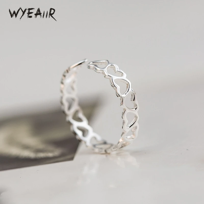WYEAIIR романтические милые Креативные простые женские регулируемые открытые