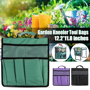 

Portable Garden Kneeler Tool Bag Garden Kneeler Seat Tool Bag Outdoor Work Cart Storage Pouch Toolkit Garden Tools