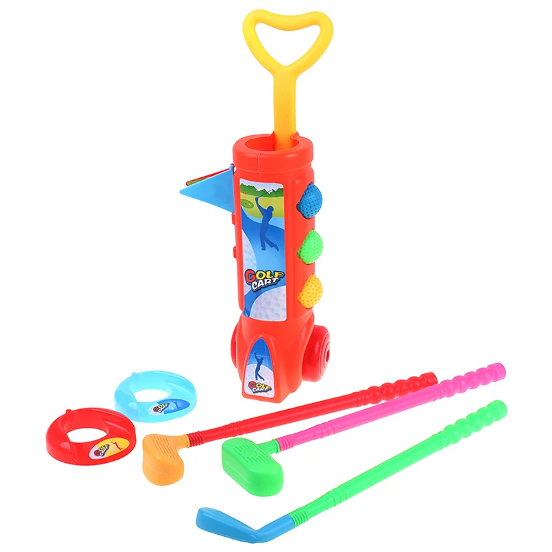 

1 Set Outdoor Children Golf Club Toys Plastic Mini Golf Sports Educational Toy